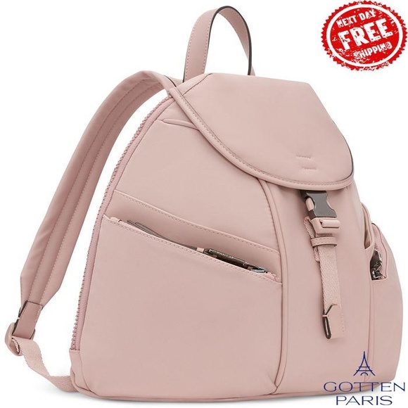 Shay Nylon Front Buckle Zip Around Backpack Rosewood Women\'s Bag main image 5
